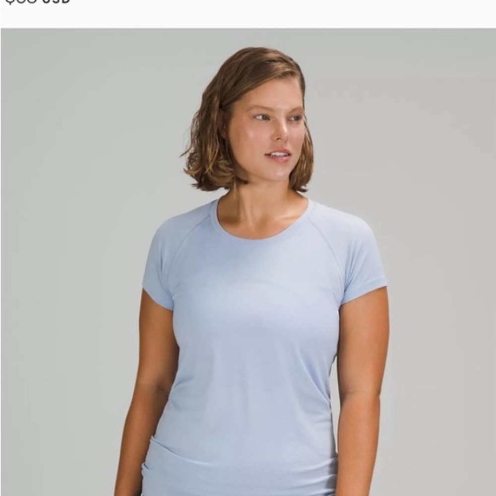 Lululemon Swiftly 2.0 light purple, size 6. Nearly new!
